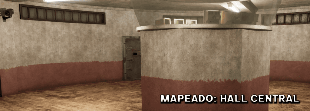 Central Hall mapping.